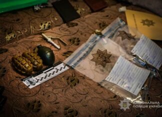 В Запорожье задержали мужчину, который угрожал жене гранатой