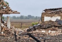 В Запорожской области спасатели потушили возгорание придомовой территории после вражеской атаки