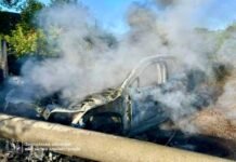 В Запорожском районе дрон атаковал гражданское авто: ранен мужчина