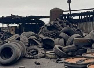 В Запорожье разоблачили нелегальное производство горючего из шин, которое загрязняло воздух и почву