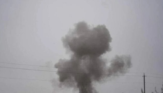 В Запорожье после утренней атаки РФ загорелось медицинское учреждение