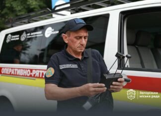В спальном районе Запорожья из-за атаки повреждены четыре многоэтажки.