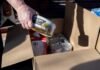 В оккупированные Олешки дронами доставили 4 тонны продуктов для населения