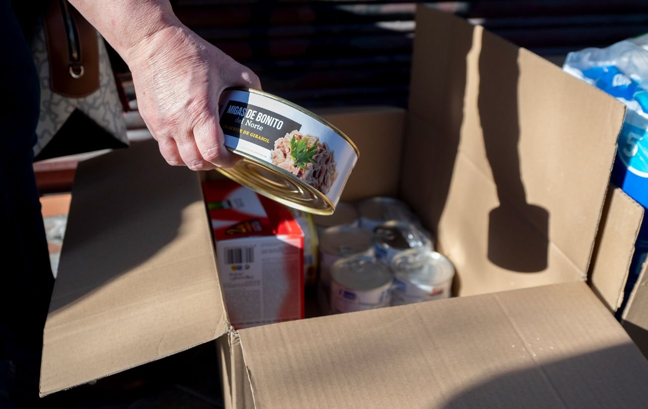 В оккупированные Олешки дронами доставили 4 тонны продуктов для населения