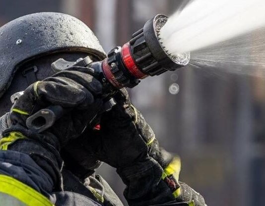 В Запорожье произошел пожар в девятиэтажке