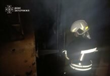 В Запорожье во время пожара в многоэтажке спасли пять человек, среди них двое детей