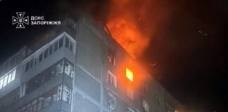 Ночью враг атаковал Запорожье: в результате вражеской атаки травмированы мать с сыном