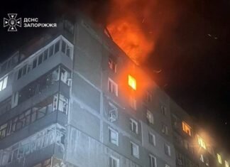 Ночью враг атаковал Запорожье: в результате вражеской атаки травмированы мать с сыном