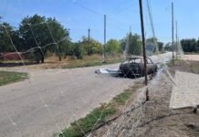В Кушугуми российский FPV-дрон атаковал гражданское авто, погиб мужчина