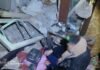В Комышевахе после повторной российской атаки спасли женщину, заблокированную в квартире