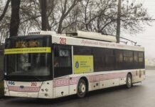 В центре Запорожья ограничат движение троллейбусов