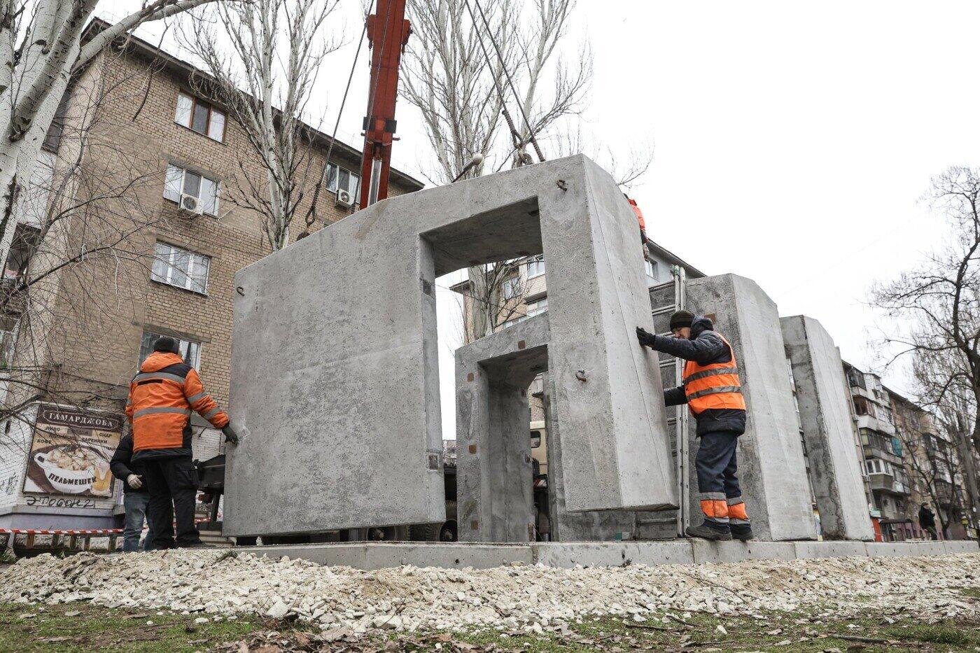 Еще 100 модульных укрытий планируется установить в Запорожской области до конца года