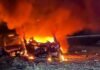 В Запорожье вражеские атаки вызвали четыре пожара, – ГСЧС