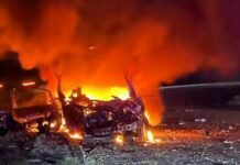 В Запорожье вражеские атаки вызвали четыре пожара, – ГСЧС