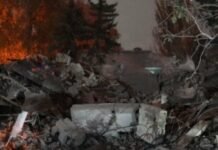 В Запорожье по меньшей мере двое раненых в результате авиаудара: под завалами ищут пострадавших