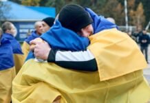 В Украину вернули 33 пленных защитников из Запорожской области
