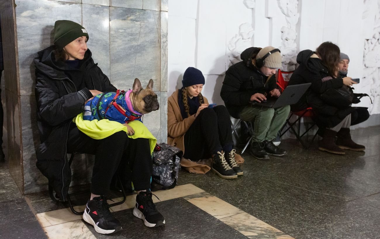 В Киеве прогремели взрывы после объявления угрозы баллистики