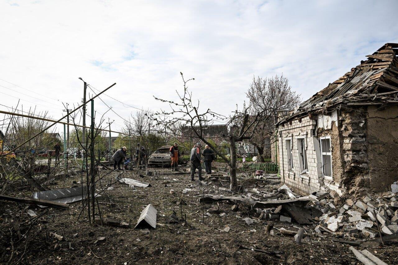 В Степненской громаде из-за российских атак повреждено более 600 домов