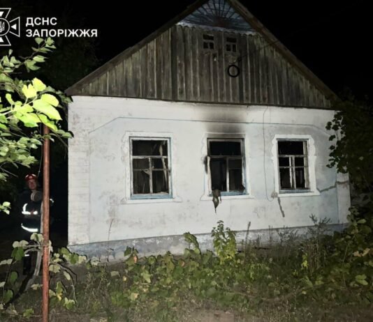 В Запорожском районе из-за короткого замыкания произошли пожары в двух населенных пунктах