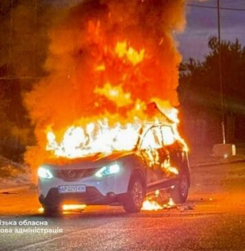 В Запорожье FPV атаковал автомобиль, погиб водитель