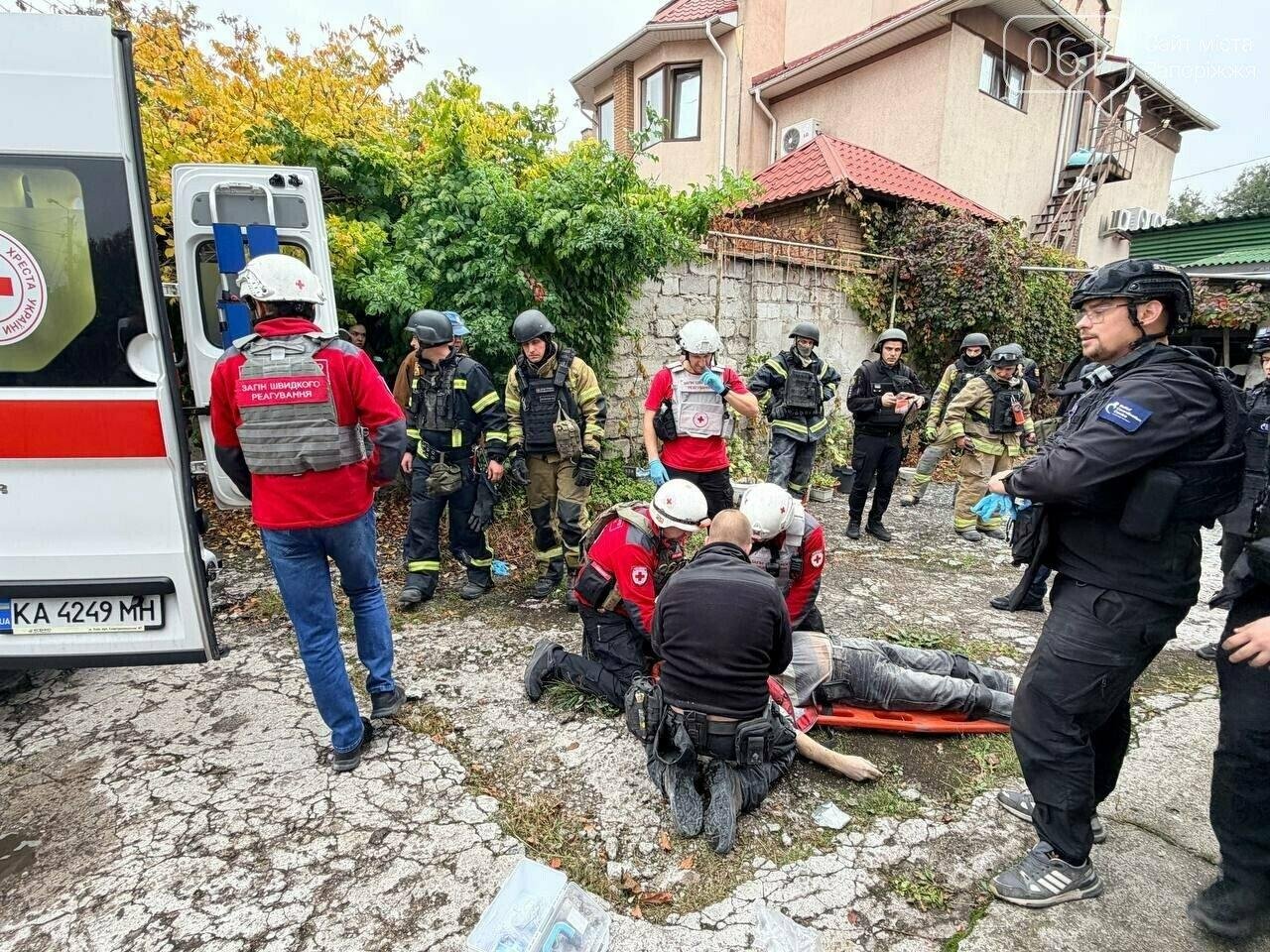 В больнице скончался 64-летний мужчина, раненный во время российской атаки по Запорожью