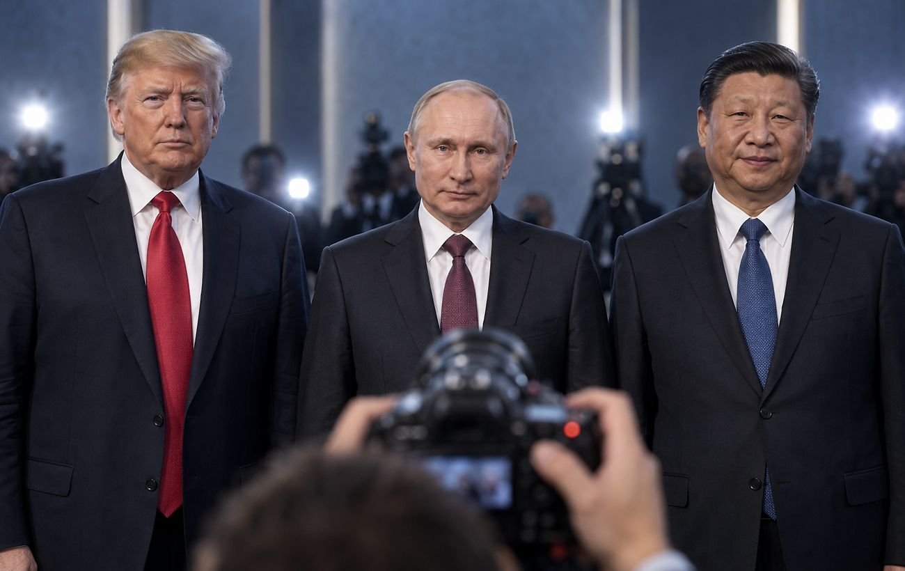 «Раздела мира» не будет. Почему максимум Путина на саммите с Трампом и Си Цзиньпином — общее фото